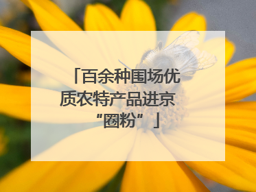 百余种围场优质农特产品进京“圈粉”